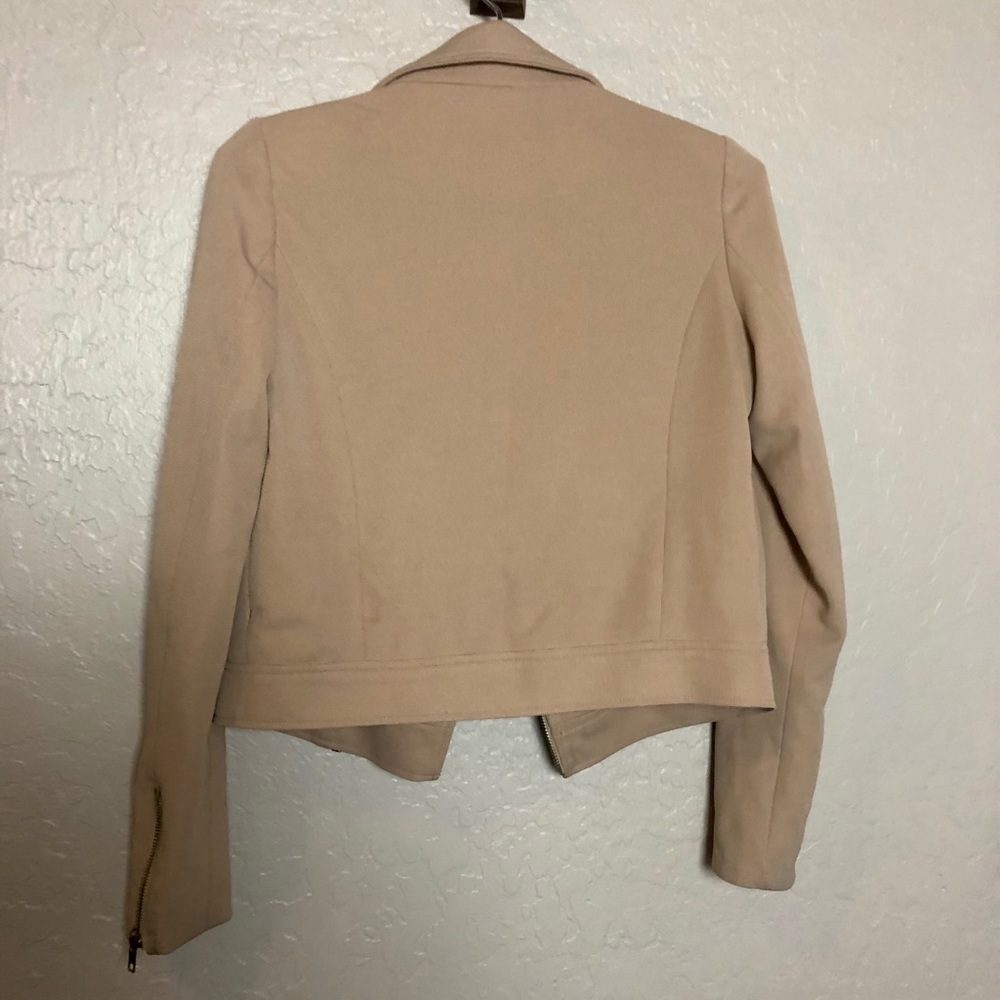 Great quality Cream Moto jacket - Picture 5 of 7